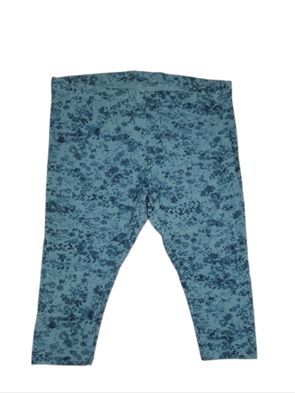 Old Navy Women's Plus Size Floral Cropped Cotton Leggings NWOT 3X